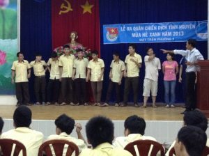 Giao lưu cùng trường THPT Nguyễn Công Trứ