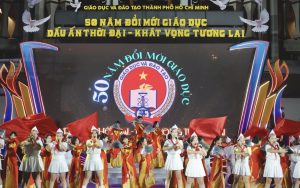 THPT Đông Dương hưởng ứng chuỗi sự kiện 50 năm hình thành – phát triển ngành Giáo dục và Đào tạo TP. Hồ Chí Minh